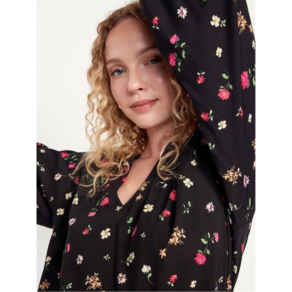 Old Navy Floral Long Sleeve Floral Top Size XSP